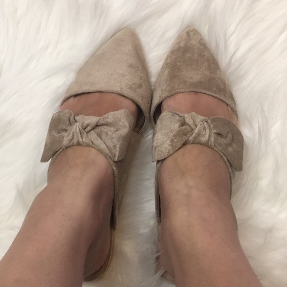 💔LAST PAIR💔 Maizy Ribbon Mule-Taupe - Picture 4 of 4